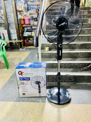Stand Fan in Black Color