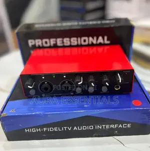 Proffetional Audio Interface for Studio Recording