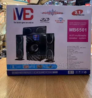 Vb Mb6505 3.1 X-bass Hi-fi Multimedia Speaker System.