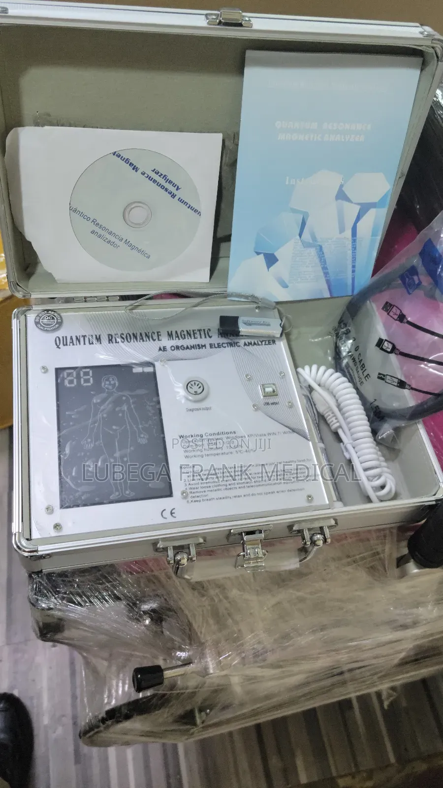 Quantum Resonance Magnetic Body Analyzer Machine Big
