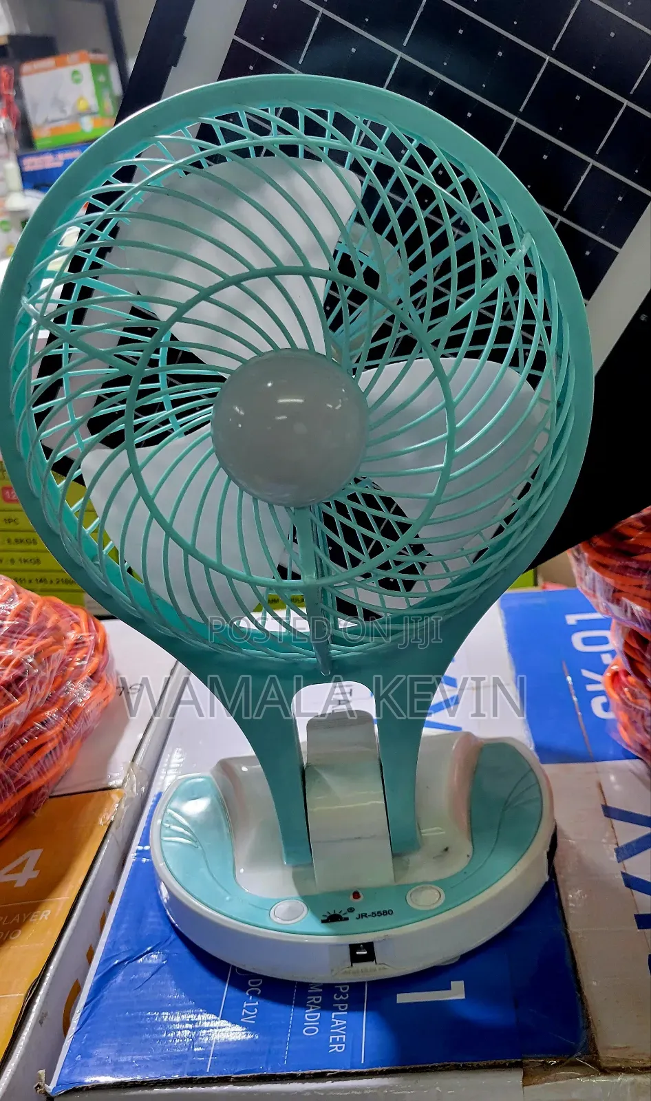 Rechargeable Desk Fan