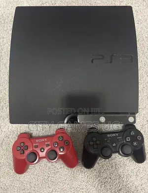 Sony Playstation 3 Ps3 Slim Console 250gb Controllers