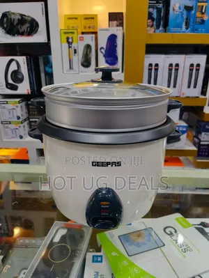 Geepas 2.8l Electric Rice Cooker - Cook/Steam/Keep Warm