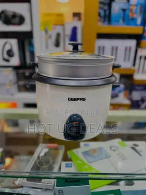 Geepas 2.8l Electric Rice Cooker - Cook/Steam/Keep Warm