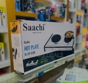 Saachi 2500w Double Hot Plate Nl-hp- 6209 - Stainless Steel