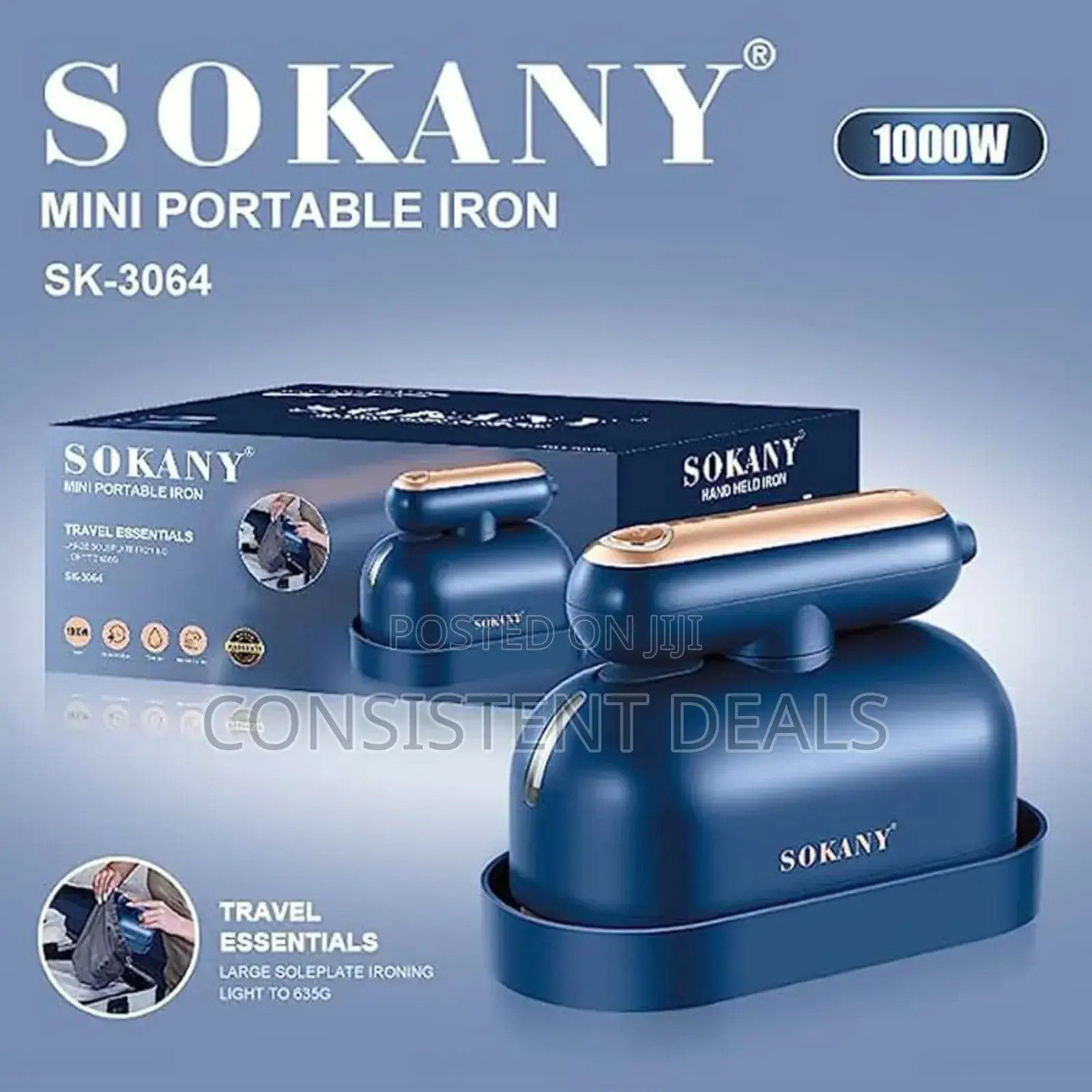Sokany Mini Portable Iron