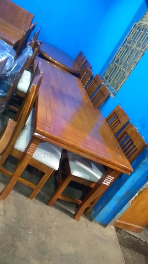 Off White 4 Sitter Dinning Table
