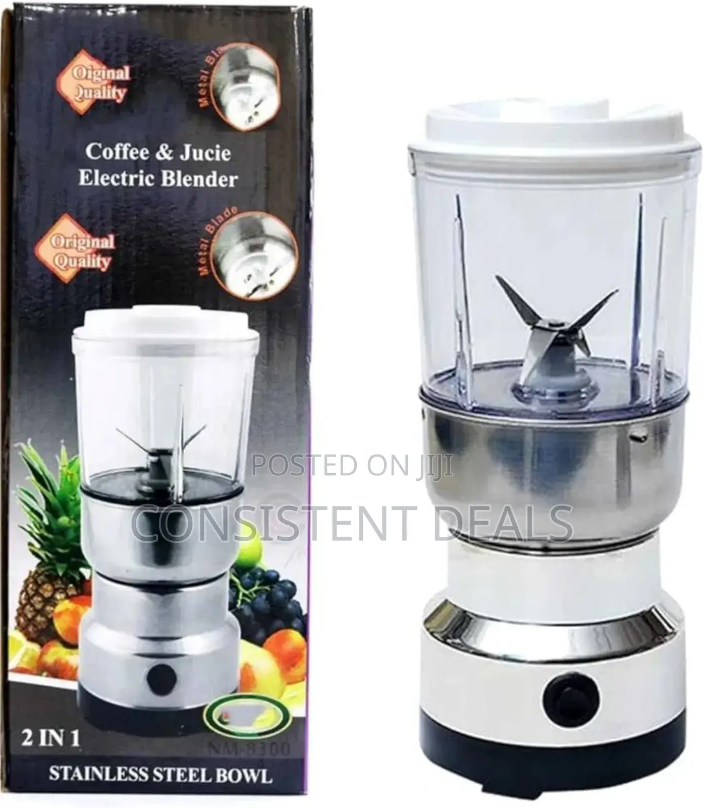 2in1 Spice Grinder Mixer Blender