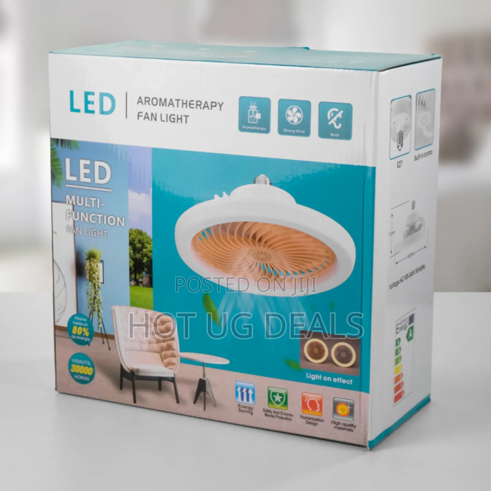 Dplight Led Multi-function Fan Light, Led Light, And Fan In One Unit.