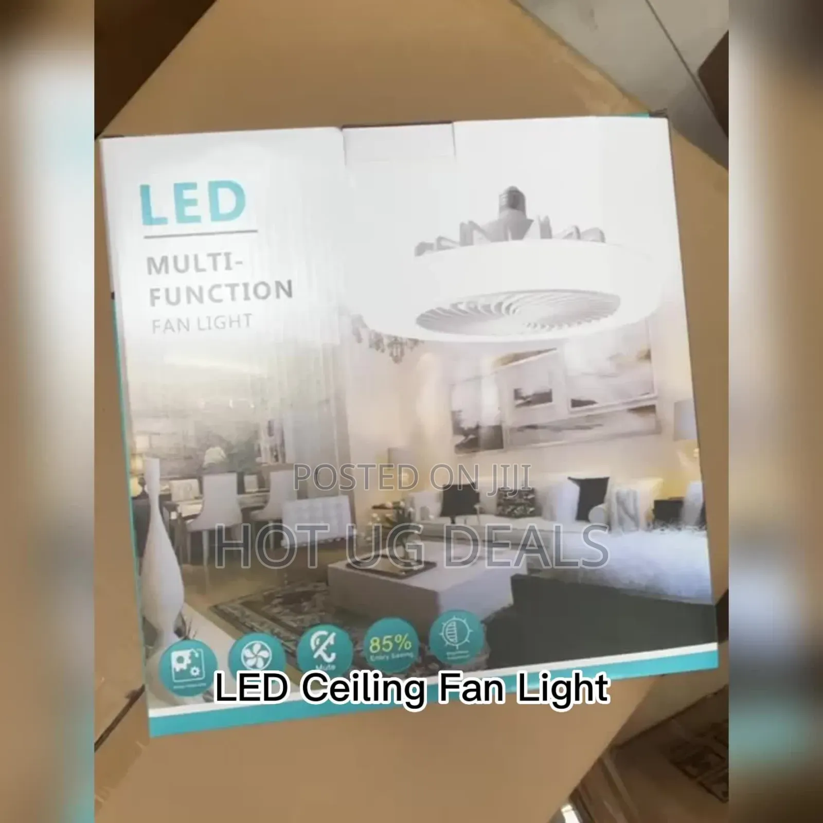Dplight Led Multi-function Fan Light, Led Light, And Fan In One Unit.