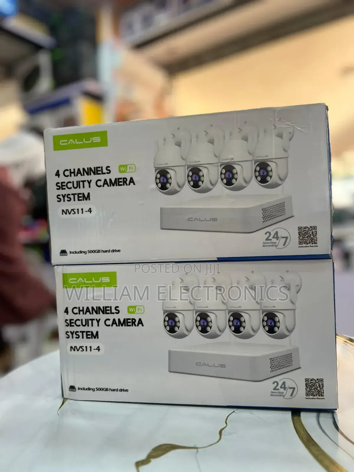 Calus Nvs11-4 4 Channels Security Camera System