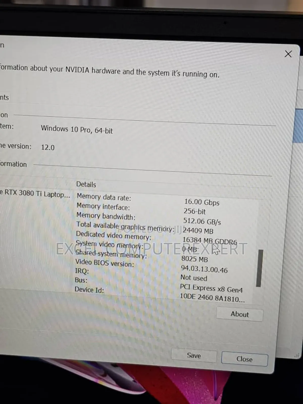 New Laptop HP Omen Pro 16GB Intel Core i7 SSD 1T
