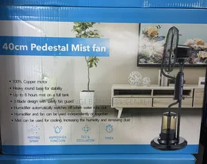 Pedestal Mist Fan With Humidifier