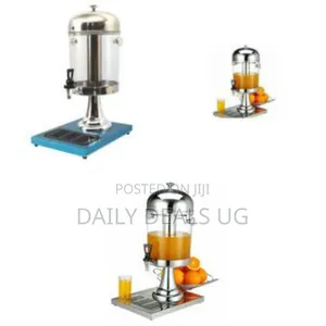 8-liter Stainless Steel Juice Dispenser With A Cooling Rod For Ice