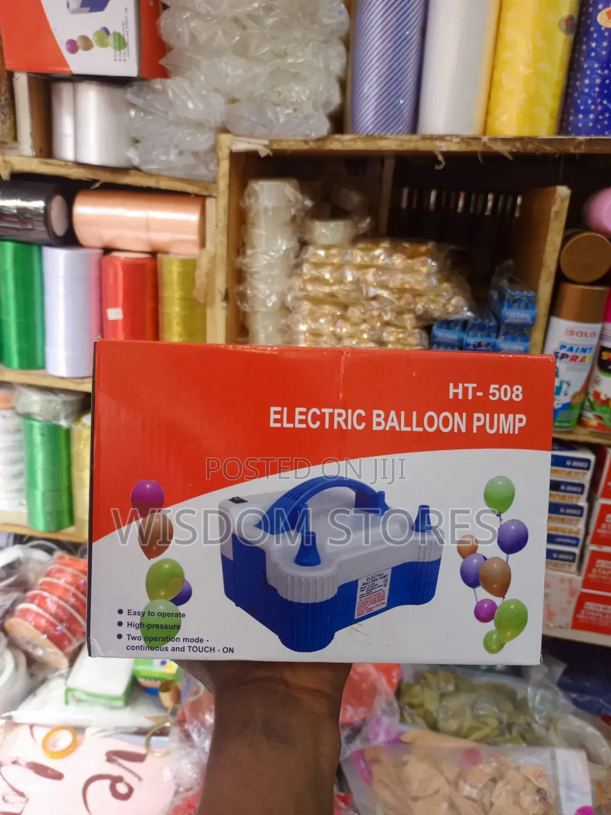 Foil Electric Balloon Pump Machine
