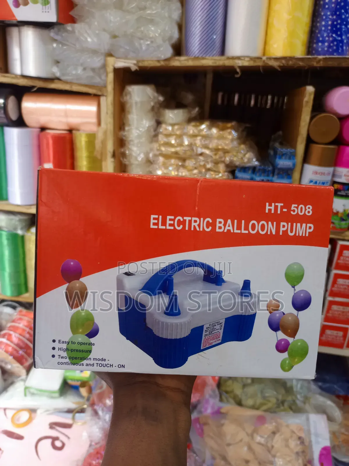 Foil Electric Balloon Pump Machine