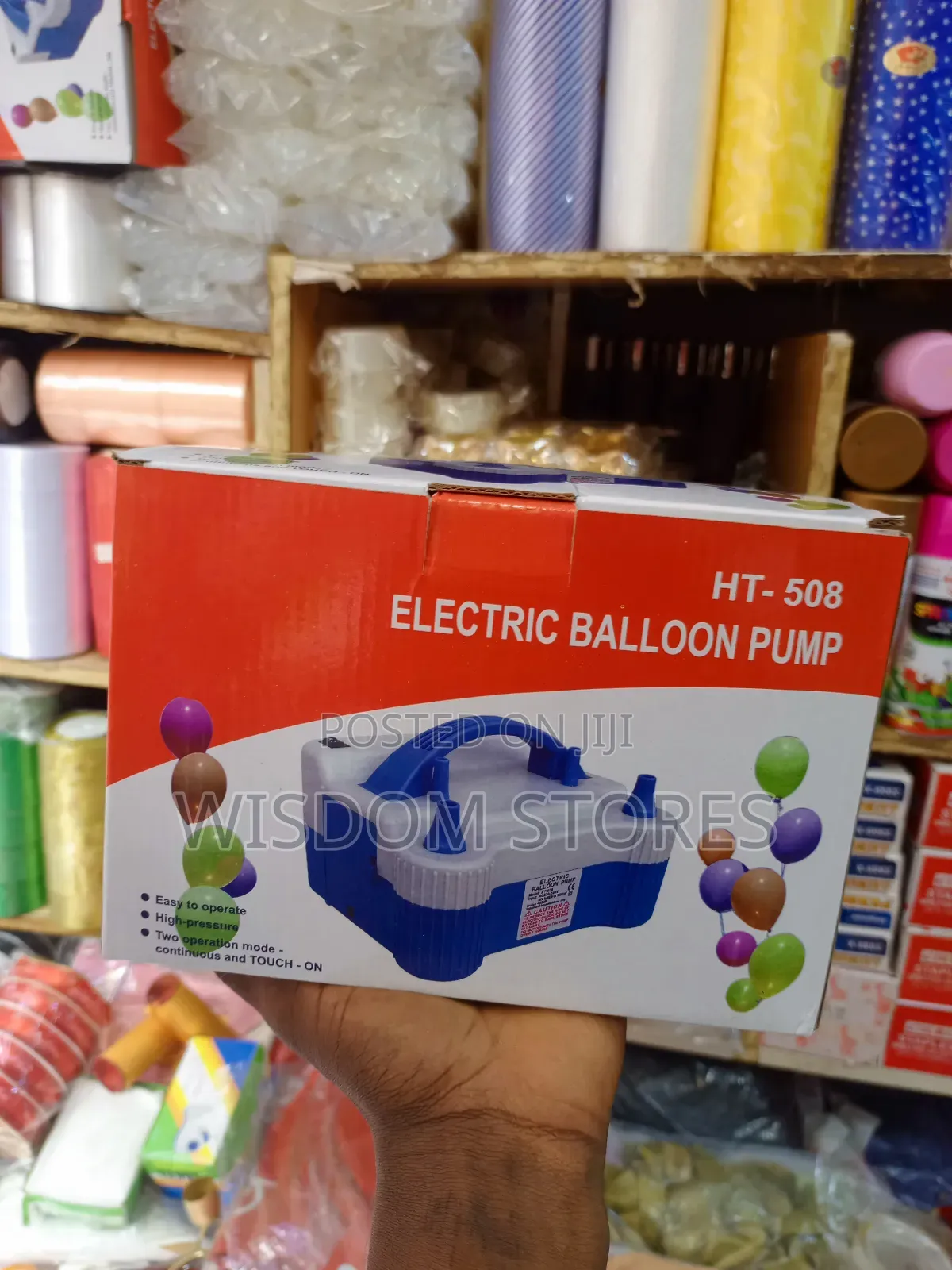 Foil Electric Balloon Pump Machine