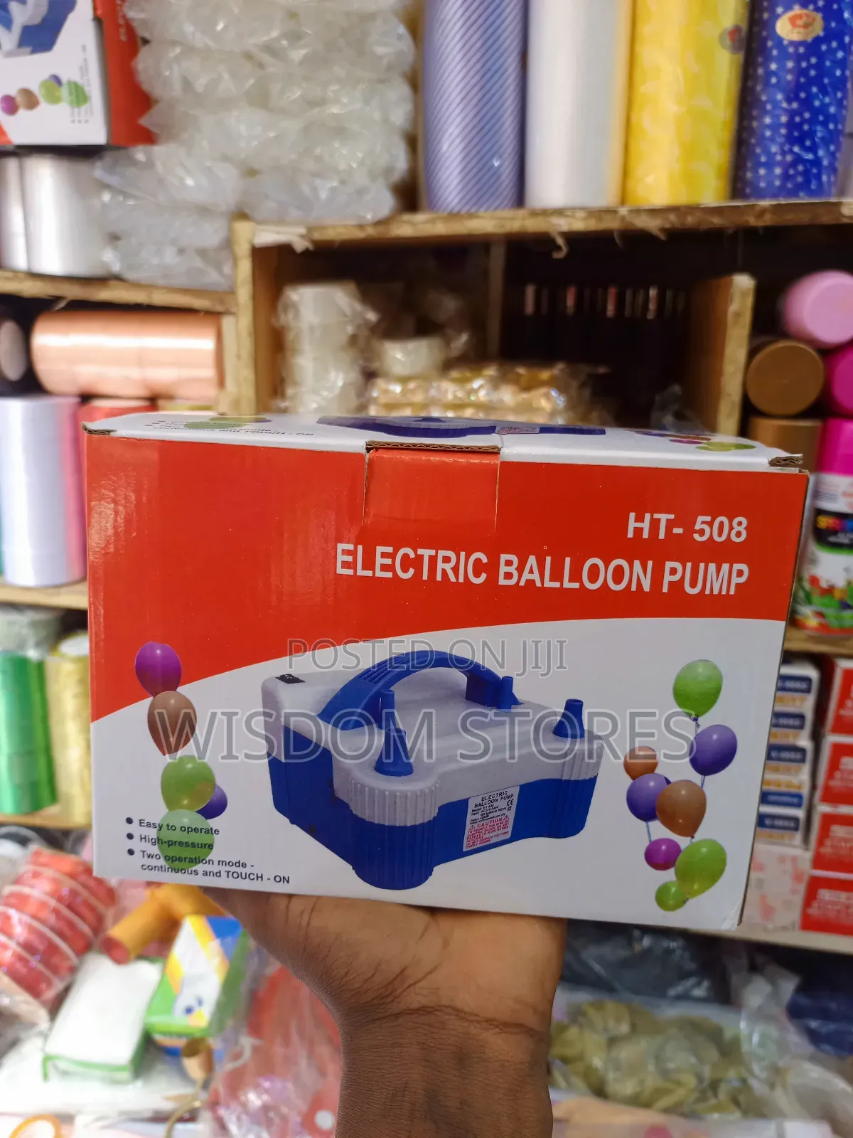 Foil Electric Balloon Pump Machine