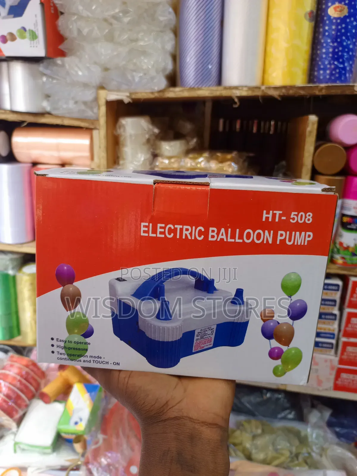 Foil Electric Balloon Pump Machine