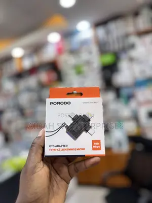 Porodo 3-in-1 Otg Adapter