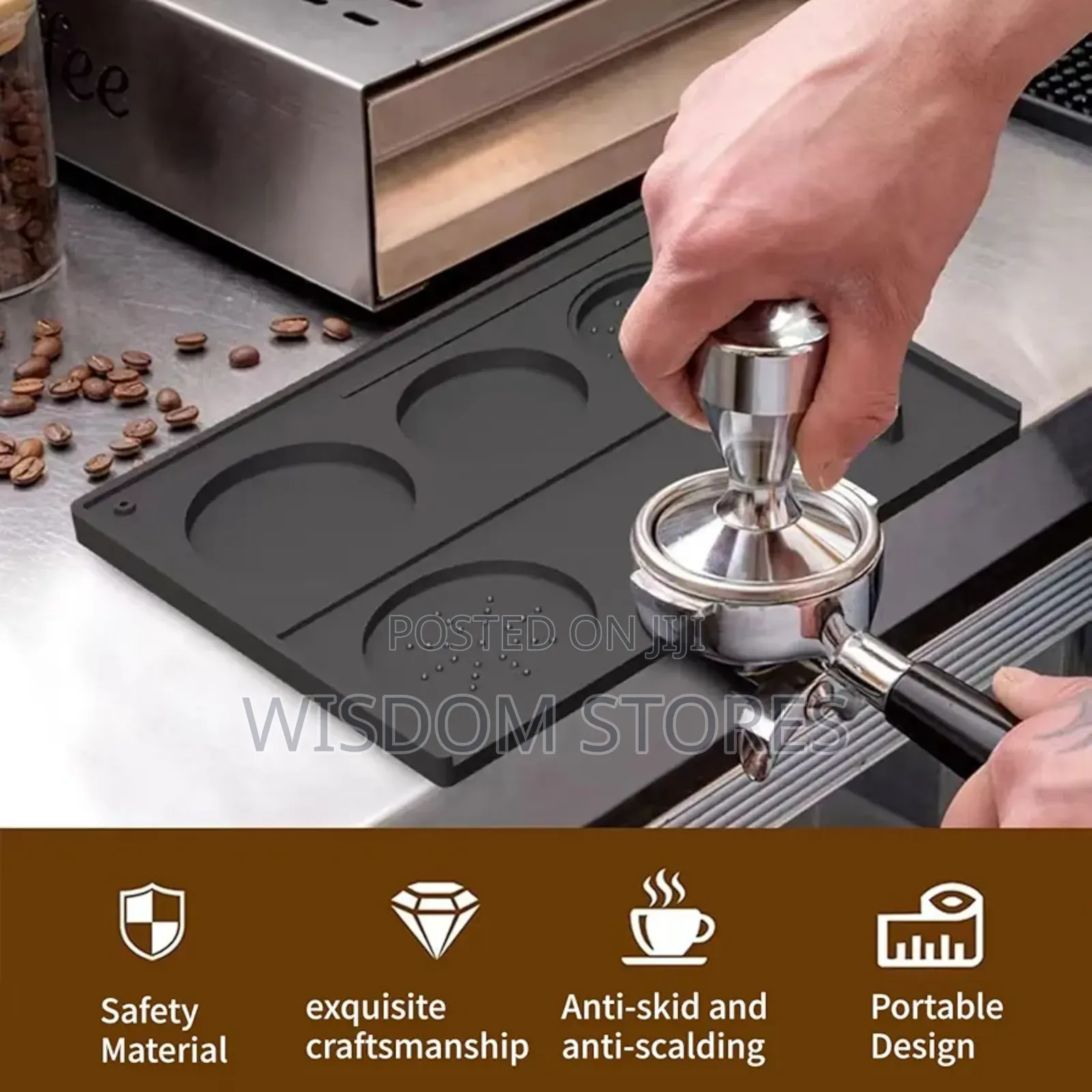 Silicone Coffee Tamper Mat