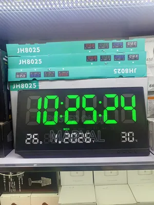 Digital Calendar Wall Clock