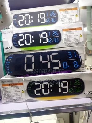 Electric Digital Wall Clock