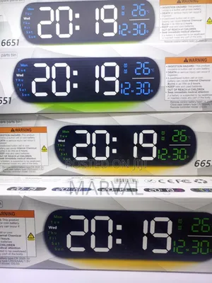 Electric Digital Wall Clock