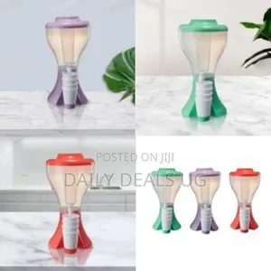 Stylish Beverage Dispenser With Integrated Cooling Chamber and Cup