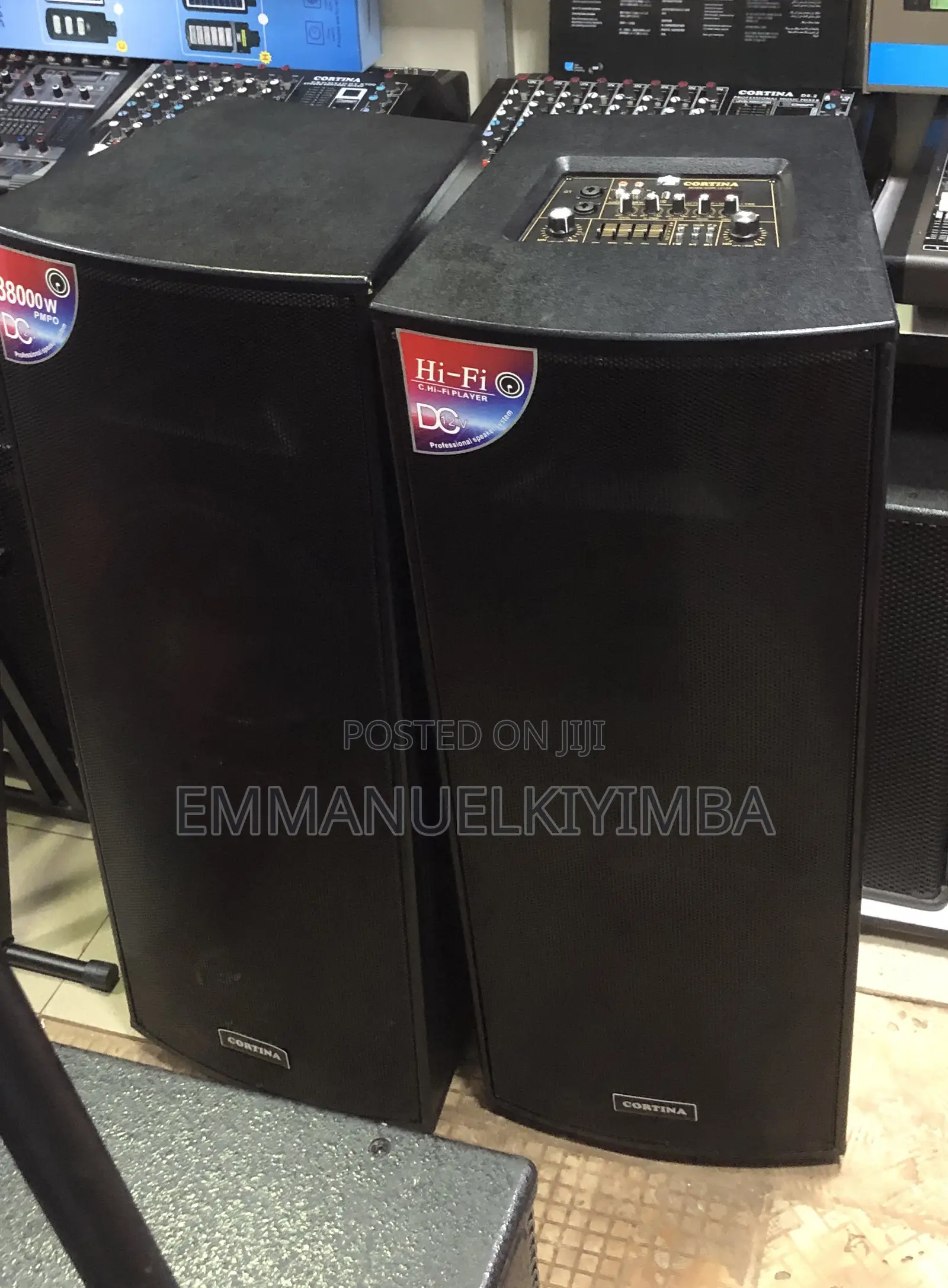 Cortina Double Amplified Speaker Full Range