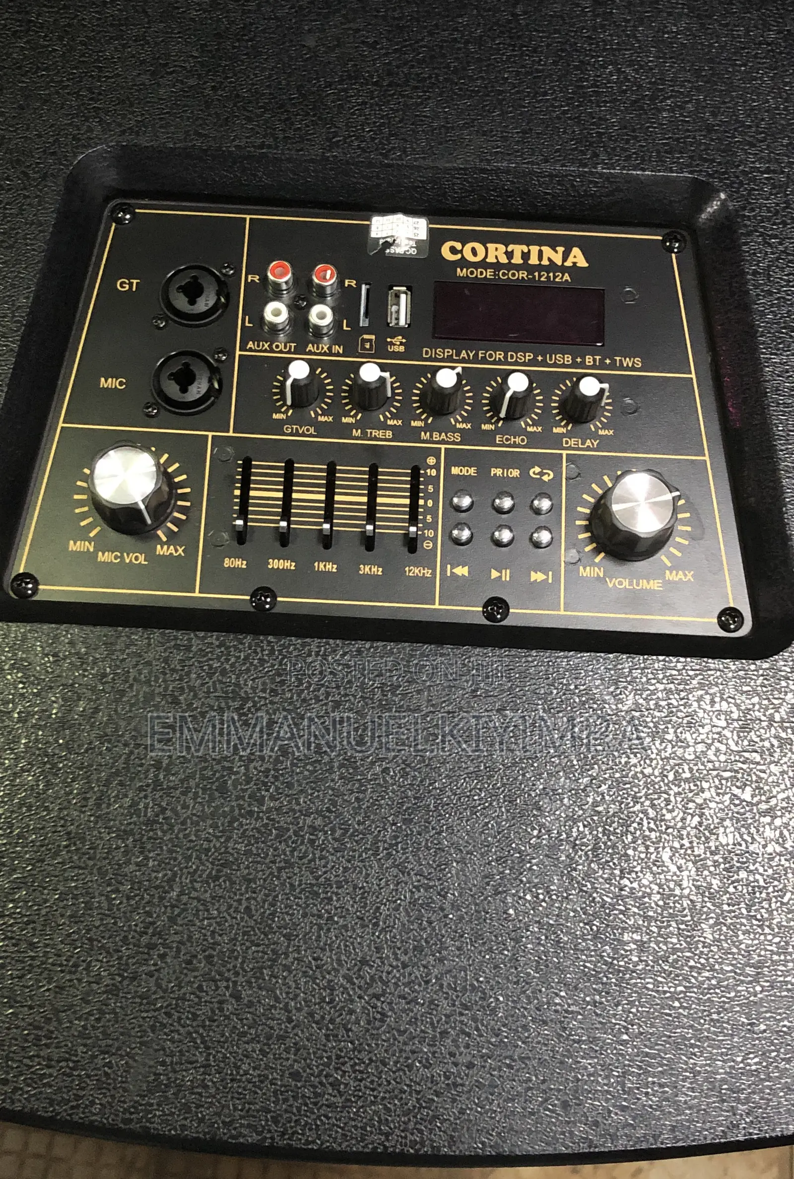 Cortina Double Amplified Speaker Full Range