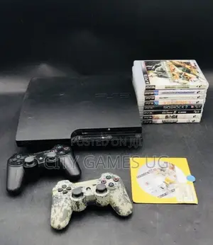 Sony Ps3 Slim Console 2 Controllers - With Call of Duty and More