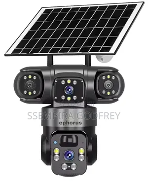 5g Survillance 3lens Outdoor Camera