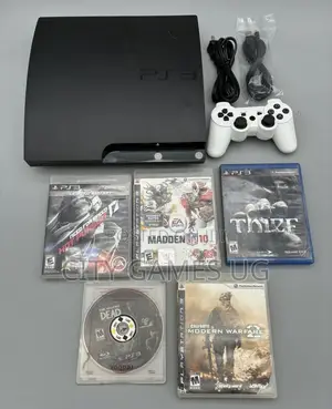 Sony Ps3 Slim Controller Cords ,2controller 15 Games