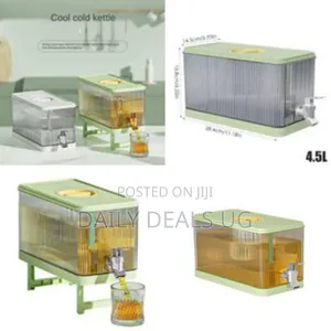 Refrigerator Cold Beverage Dispenser With Spigot - Large Capacity