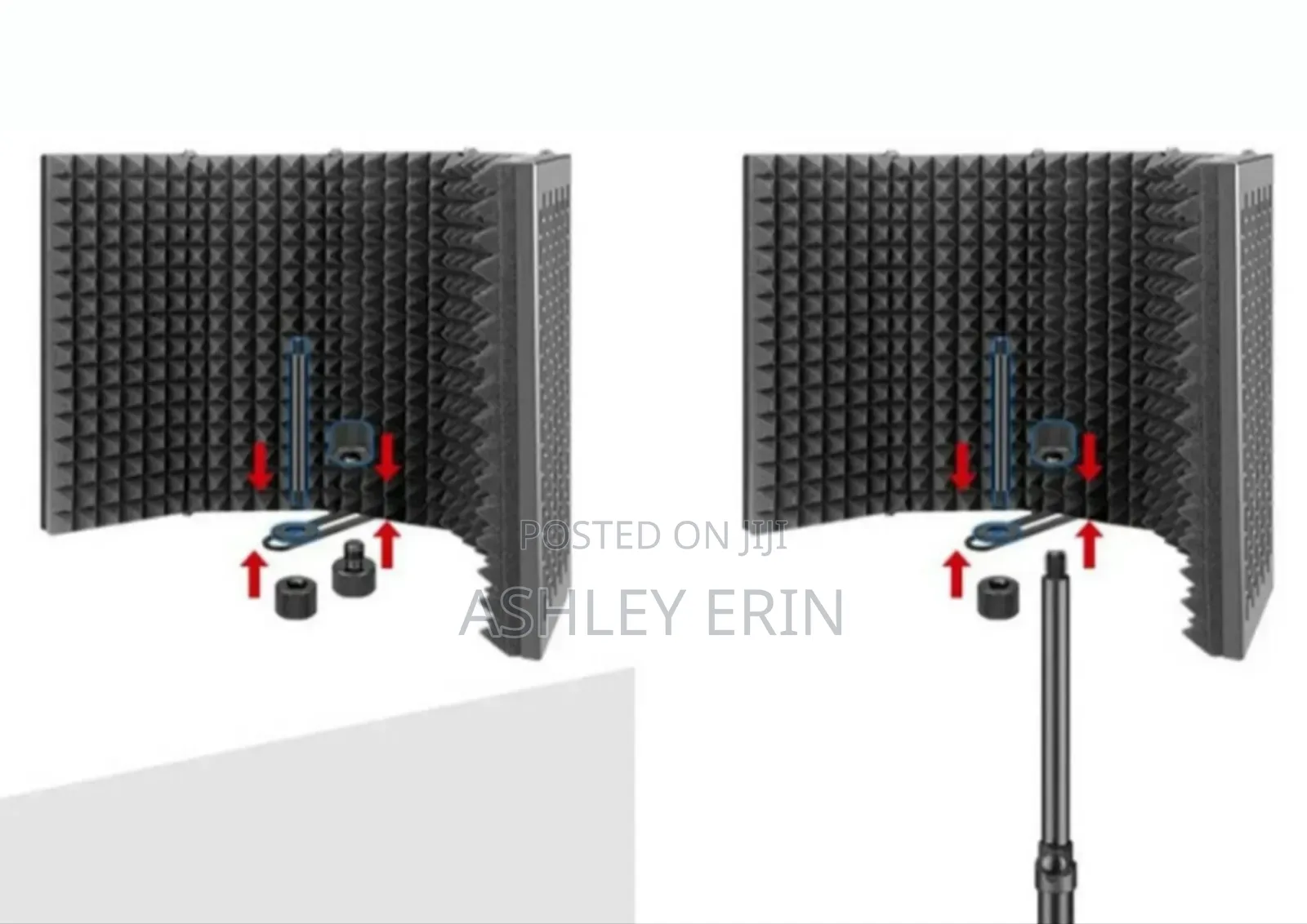 Portable Vocal Booth W/ Ambient Reflection Filter