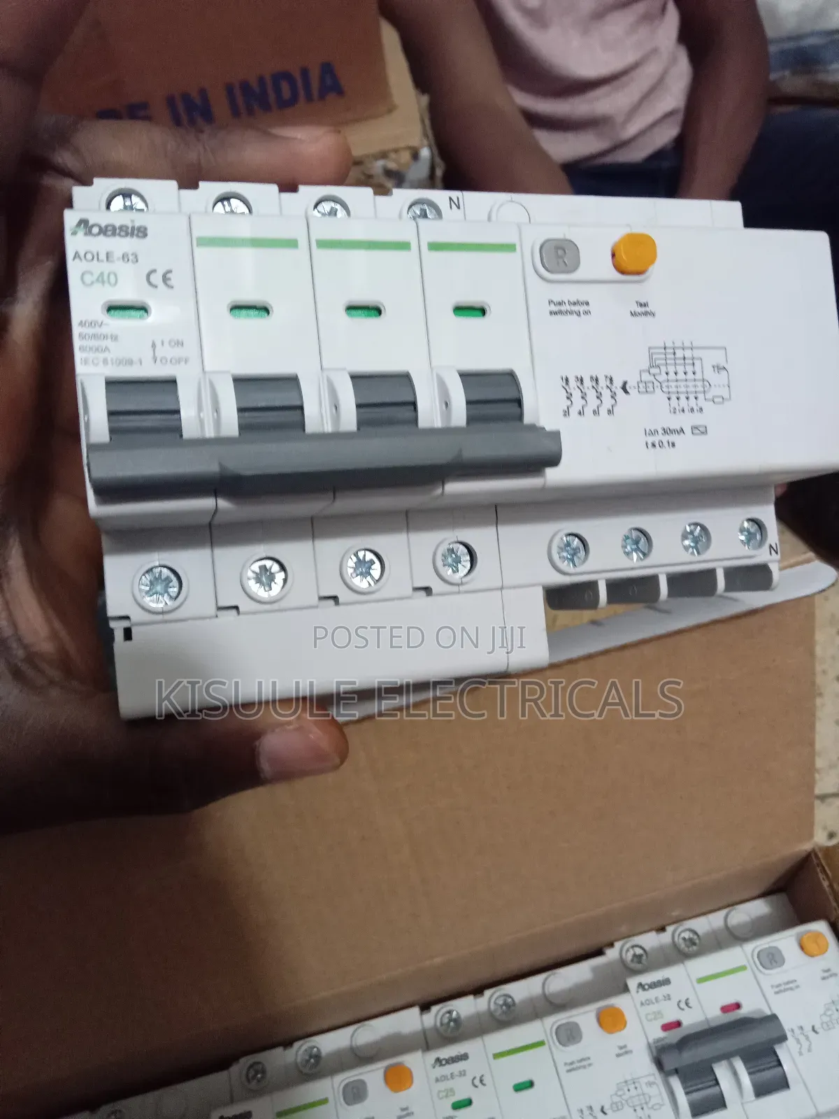 Earth Leakages 2p, 4p 16a, RCCB 32a