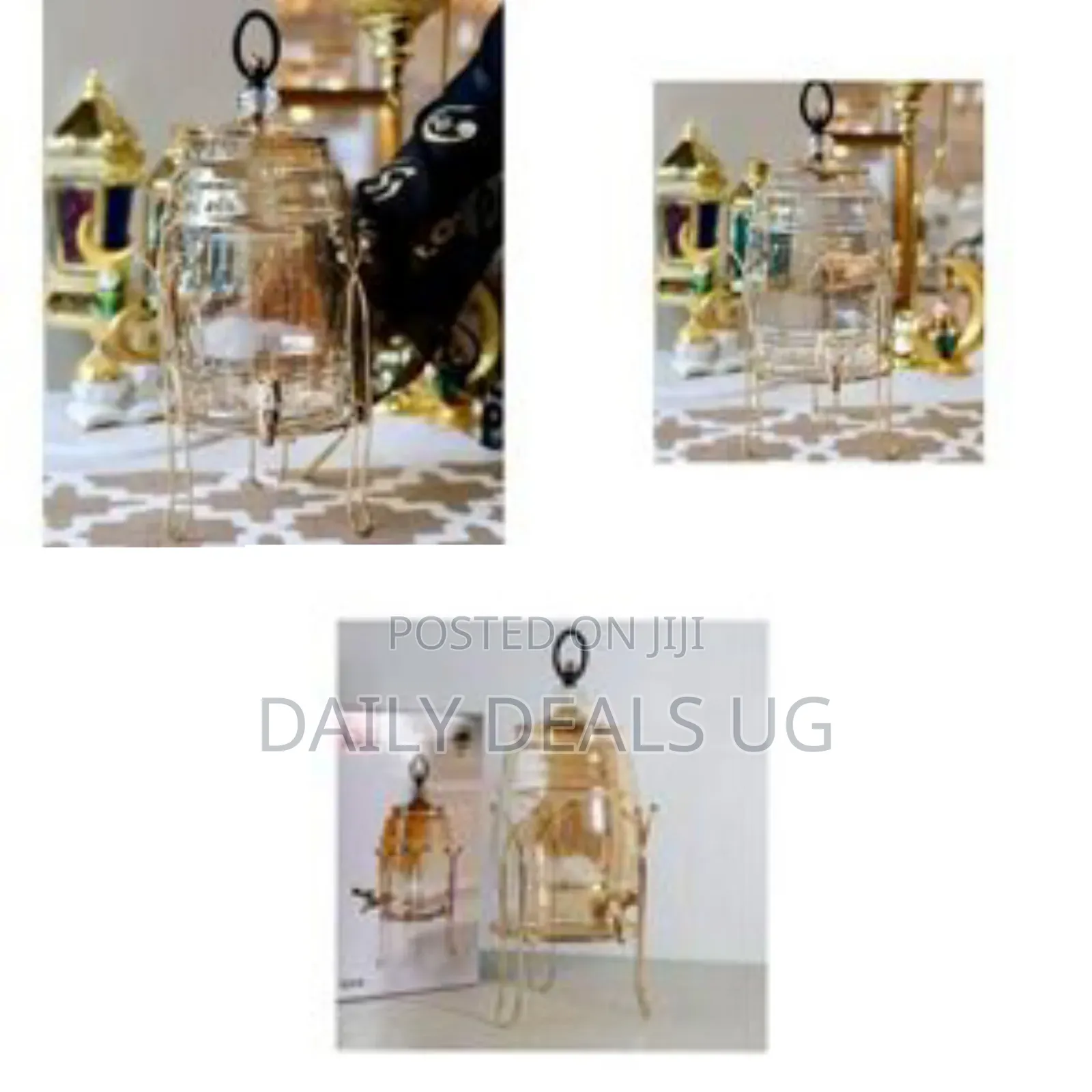 Glass Beverage Dispenser With a Stand