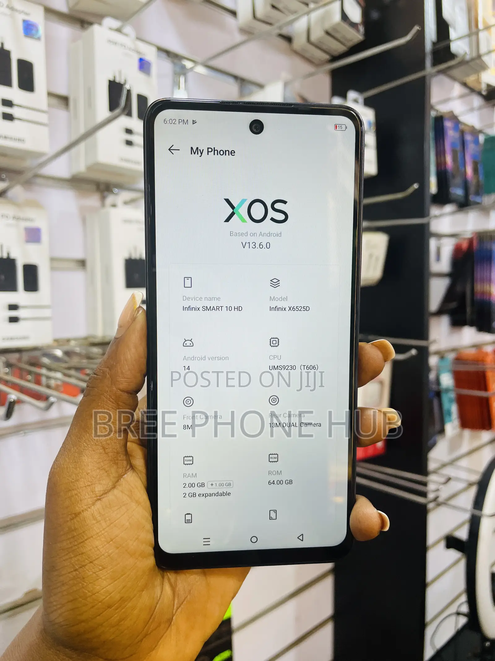 Infinix Smart 10 HD 64 GB Black