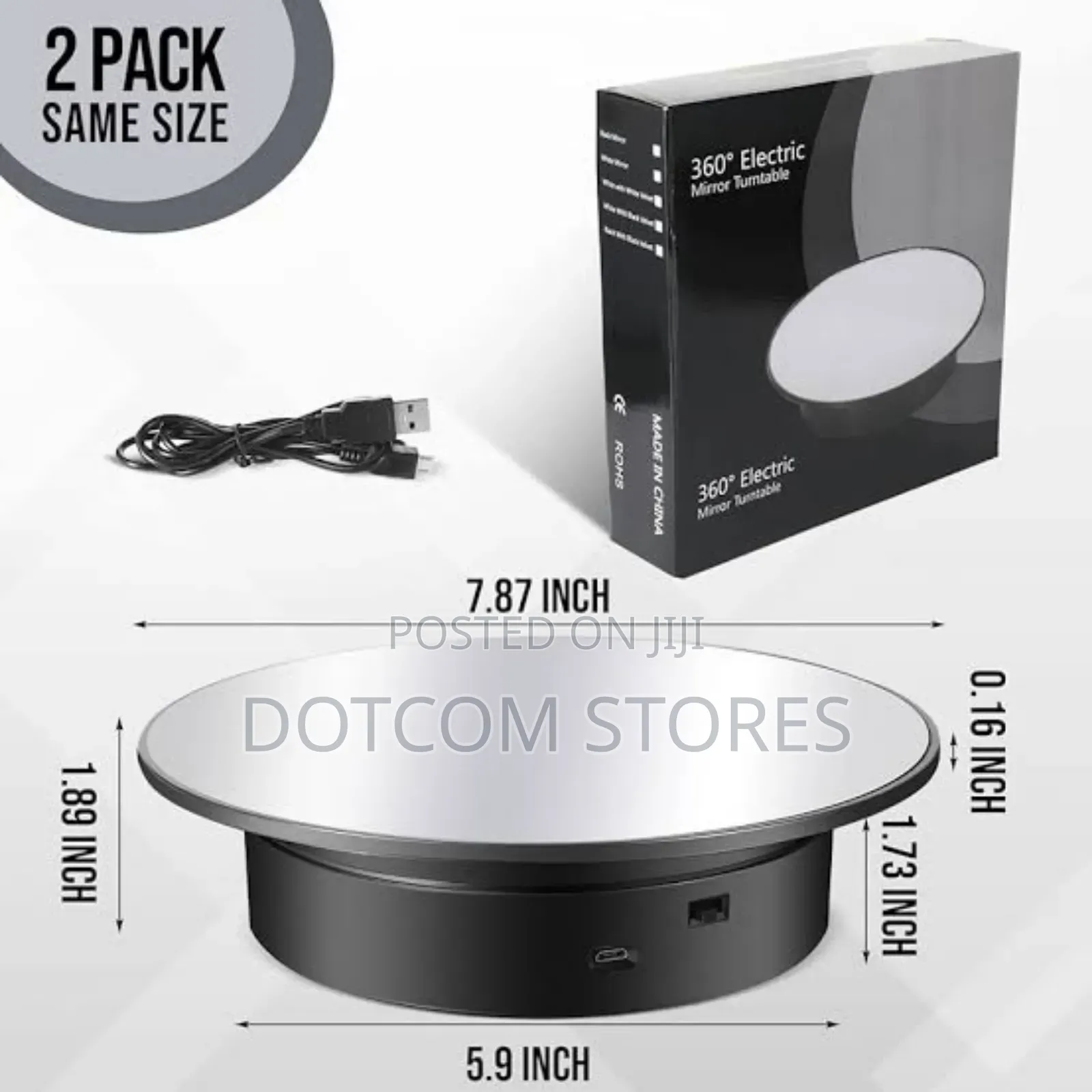 Electric Mirror Turntable