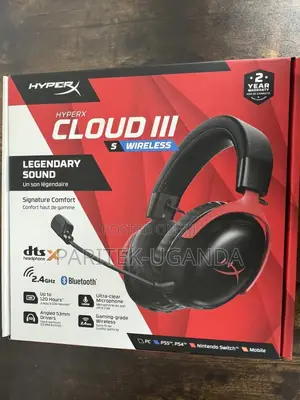 Brand New Hyper X Cloud Iii Wireless Gaming Headset