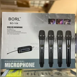 Borl 4in1 Wireless Microphone Professional Microphone