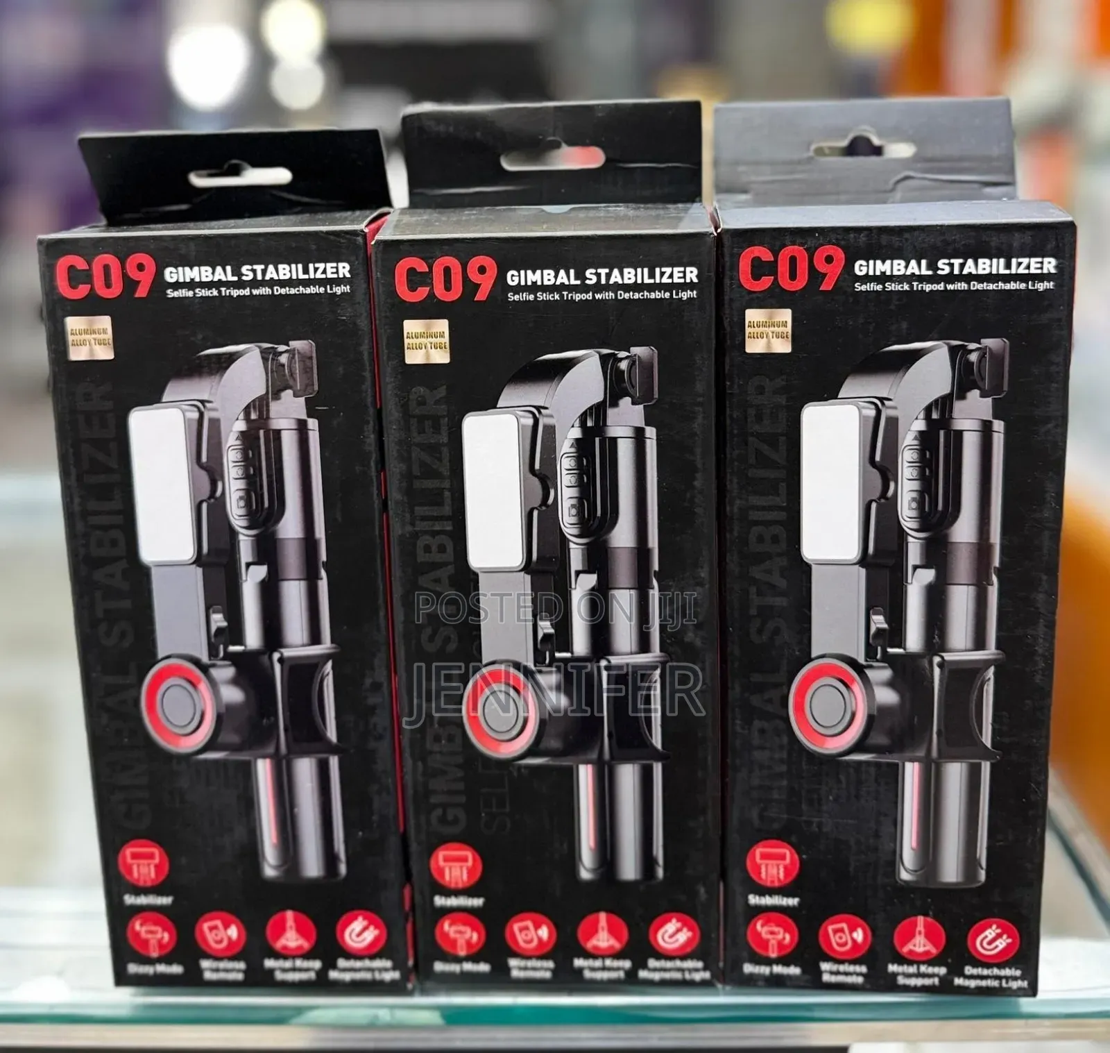 C09 Gimbal Stabilizer, Selfie Stick