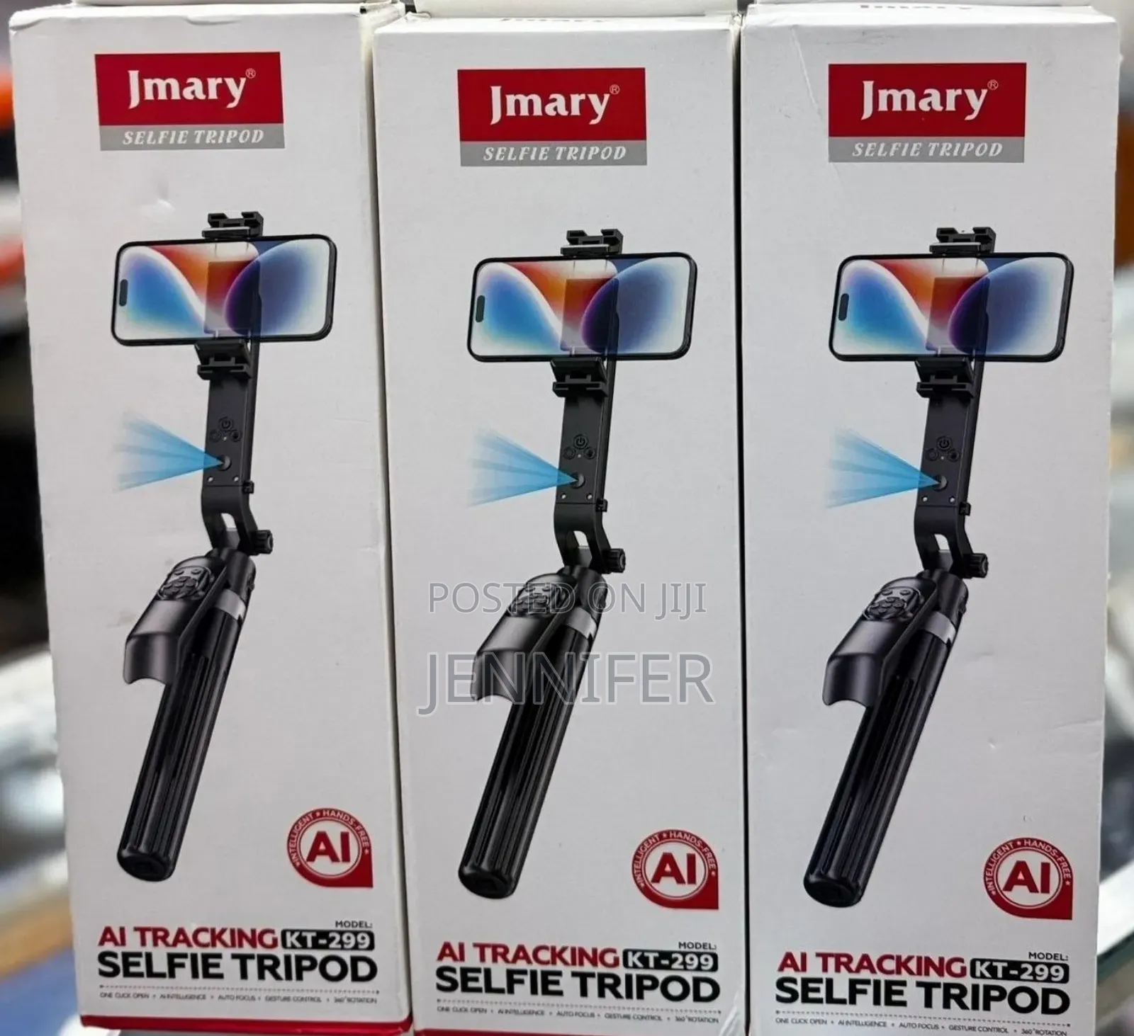 Jmary Kt 299 Rotation Smart Tripods Al Face Sensor