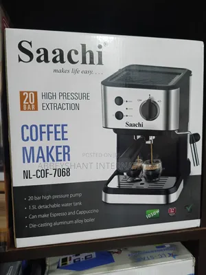 20 Bar High Pressure Extraction Coffee Maker.