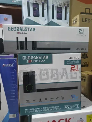 Globalstar Soundbar Gs-5503 Hi-Fi Multimedia Speaker System