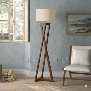 Minimalist Wooden Floor Lamp
