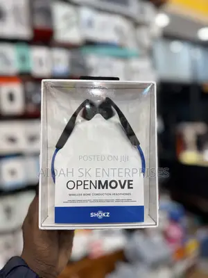Shokz Openmove Wireless Bone Conduction Headphones.