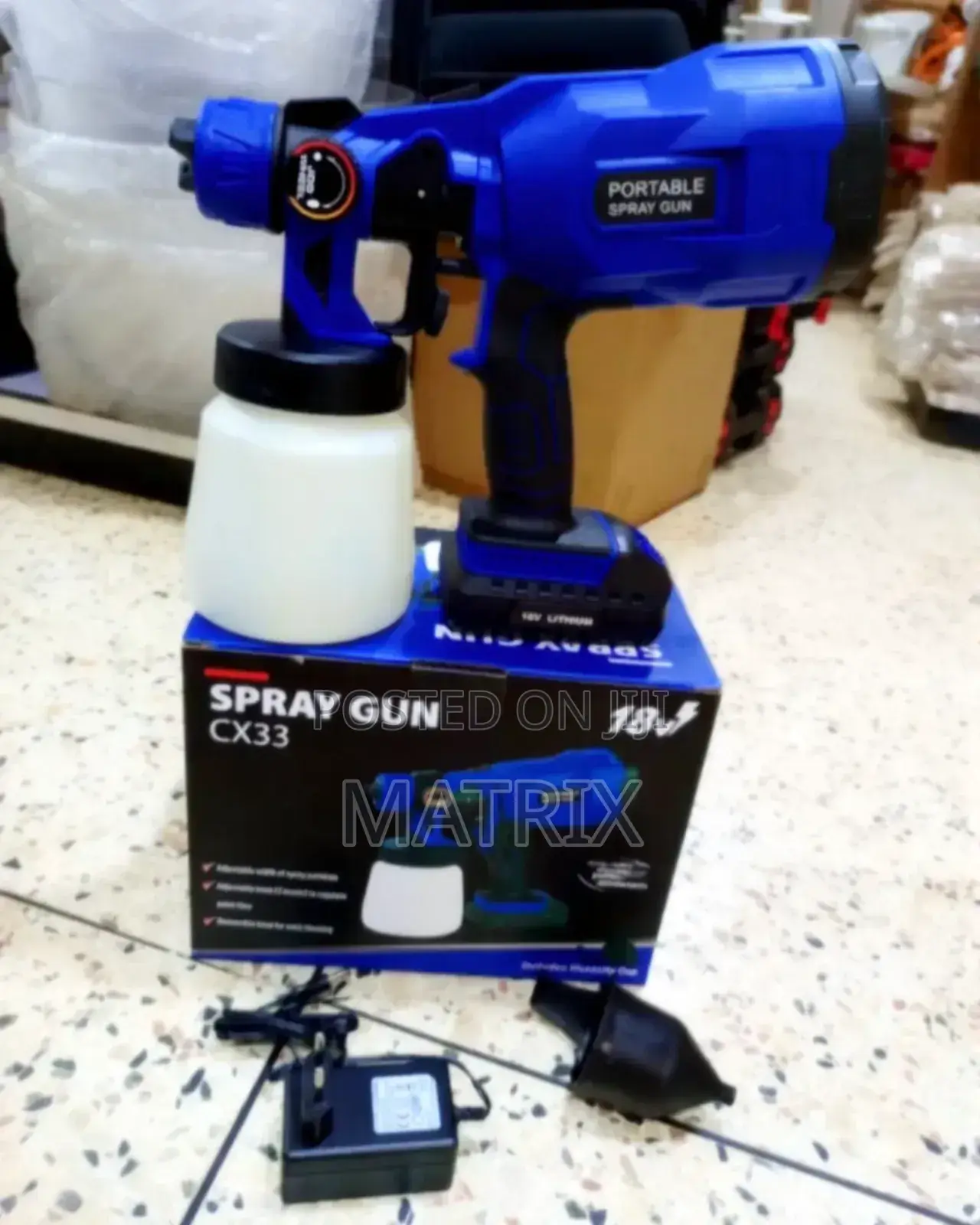 Rechargeable Portable Electric Spray Gun.