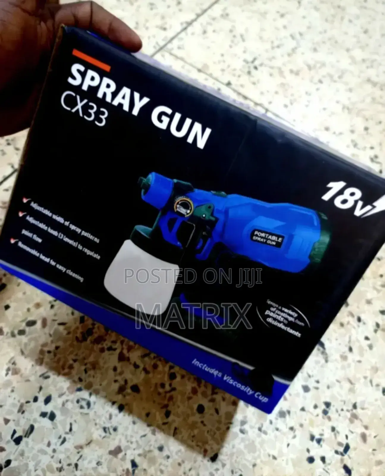 Rechargeable Portable Electric Spray Gun.